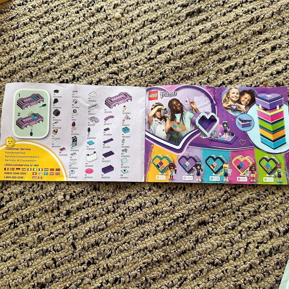 LEGO FRIENDS: Emma's Mobile Vet Clinic (41360) Incomplete